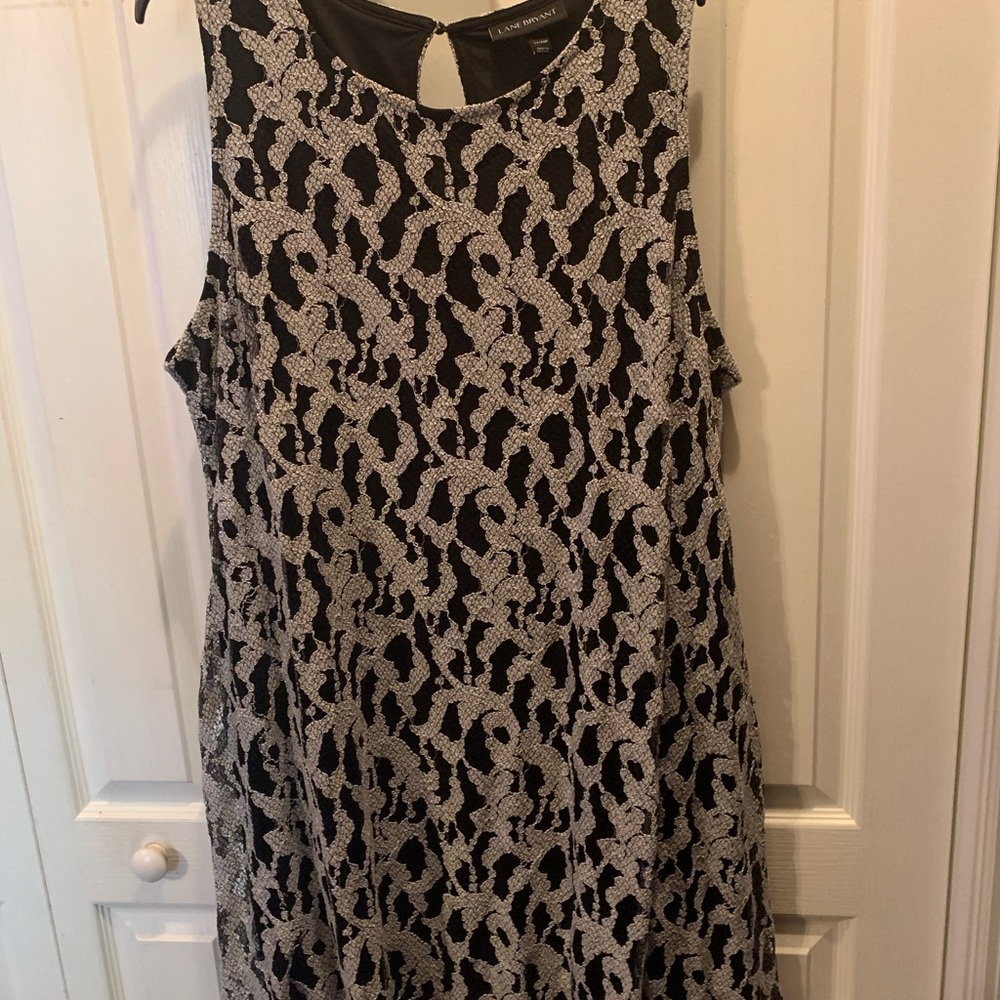 Embroidered Lane Bryant dress